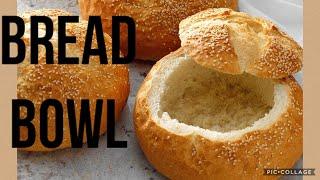 How to make homemade bread bowl/ Easy  Italian bread bowl(Panera Style)