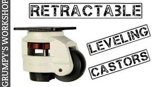 Retractable Leveling Castors