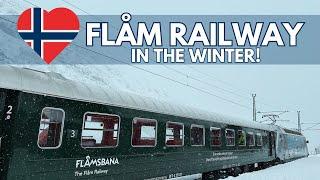 Flåm Railway in Winter: Norway's World Famous Train Journey in Winter