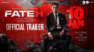 Fateh - Official Trailer | Sonu Sood | Jacqueliene Fernandez | Naseeruddin Shah | 10th January 2025