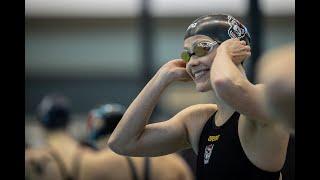 Katharine Berkoff: "I like the 50 back because you don't really have to think"