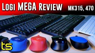 AMAZING Logitech MK470, MK315 & more; Techspin MEGA review