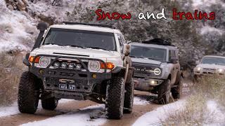 Snowstorm Threatens Nevada Ghost Town Overland Trip - Rogue Overland Expedition 2024 Part 4