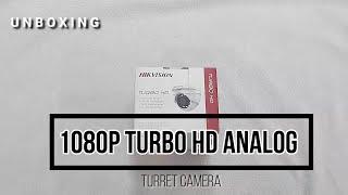 Unboxing Hikvision Turbo HD Turret Camera|Model: DS-2CE56D0T-IRMF