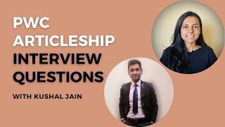 Interview Questions at PWC for CA Articleship #charteredaccountant #carticleship