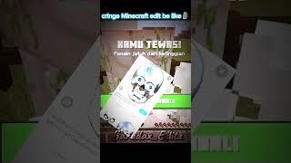 cringe Minecraft edit be like #shorts