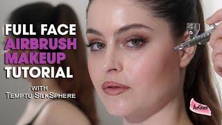 AIRBRUSH MAKEUP BRIDAL TUTORIAL: FULL FACE WITH TEMPTU SILKSPHERE / Tutorial Trucco Sposa Aerografo