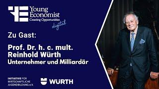 Young Economist mit Reinhold Würth - Unternehmer und Selfmade-Milliardär