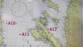 Distanzen abnehmen auf einer Seekarte (Navigation) | Küstenpatent B | AC Nautik |