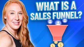 What is a sales funnel in marketing?