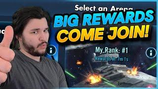 Rank 1 AND Still Going! | Star Wars Galaxy of Heroes