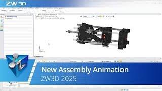 New Assembly Animation | ZW3D 2025 Official