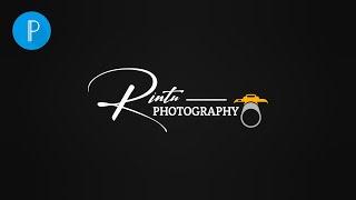 Photography Logo || How to make photography signature logo || Pixellab