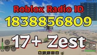 Zest Roblox Radio Codes/IDs