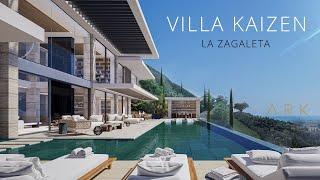 The best villa in "LA ZAGALETA"  VILLA KAIZEN by ARK.The symbol of the best architecture in ZAGALETA