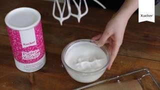 Meringue & Baisers mit Puderxucker – zuckerfrei!