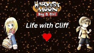 Harvest Moon: Back to Nature for Girl - Cliff (Events, Dialogue, Marriage)