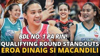 BDL Most Consistent MB in the Qualifying Round! Brooke Patuloy ang MVP Numbers! Jimenez Career High!