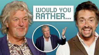 "THAT'S A CRUEL QUESTION!"Richard Hammond & James May Roast Clarkson | Grand Tour Would You Rather