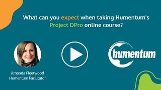 What can you expect when taking Humentum's Project DPro online course for NGOs?