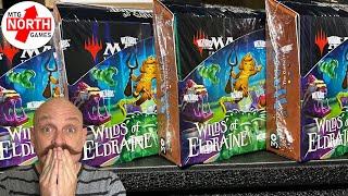 Our Best Confetti Foil Yet! Wilds of Eldraine 4 Collector Booster Box Opening