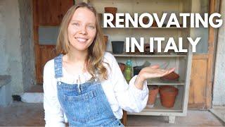 The First Steps of Our Renovation   Our Rustic House In Italy