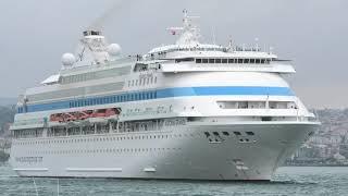 Cruise Ship Docking, Astoria Grande, Istanbul