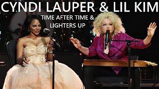 Cyndi Lauper ft. Lil Kim - Time After Time & Lighters Up (Mandela Day Live 2009)