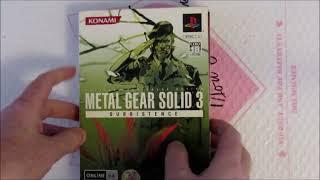 MGS collection vol 2   Playstation 2 edition 2023 presentation