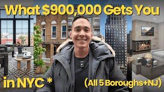 Which Borough Wins? $900K Property Tour Across NYC + NJ!