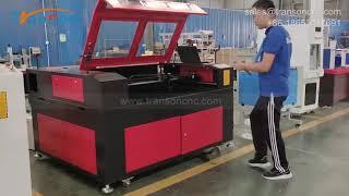 Transon CNC Equipment 1390 CO2 Laser Engraver Cutter Engrave Cut Leather