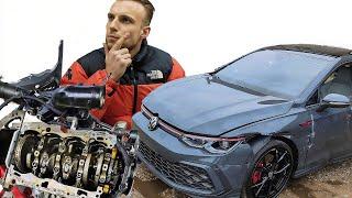 "SCHOKKENDE ONTDEKKING!" MOTOR SCHADE ONDERZOEKEN GOLF 8 GTI!