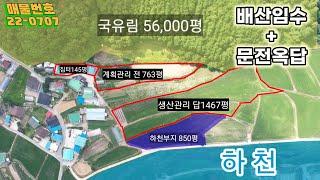 천안시 북면 배산임수,문전옥답 토지2,375평+구옥주택  하천부지850평사용 매매7억3천만원