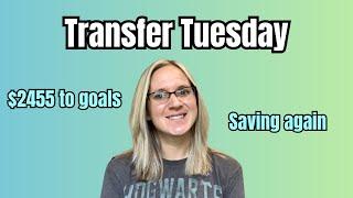 TWO WEEKS OF TRANSFERS || DEBT, SAVINGS, & INVESTING