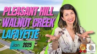 PLEASANT HILL, WALNUT CREEK, LAFAYETTE January 2025 Real Estate Market Update