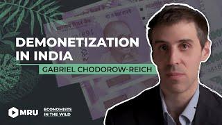 Demonetization: When 86% of India's Currency Disappeared (Gabriel Chodorow-Reich, Harvard)