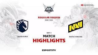 Team Liquid ID vs Natus Vincere HIGHLIGHTS MPL ID S15 | NAVI vs TLID ESPORTSTV