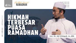 [LIVE] Khutbah Jum'at: Hikmah Terbesar Puasa Ramadhan - Ustadz Adi Hidayat