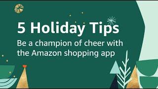 5 Holiday Shopping Tips From Amazon