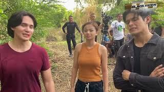 Paano iniligtas ni Elias si Nimfa mula kay Calvin? (Behind-the-scenes) | Black Rider