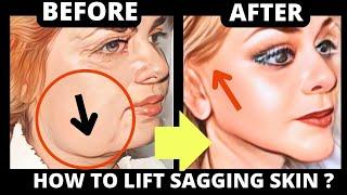  CHISELED JAWLINE EXERCISE | LIFT SAGGY SKIN, JOWLS, LAUGH LINES, FOREHEAD, LIFT DROOPY EYELIDS