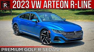 The 2023 Volkswagen Arteon SEL R-Line Is An Upscale Audi Sedan At Discount Prices