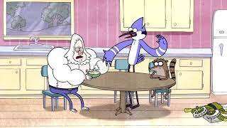 Regular Show - Mordecai And Rigby Quit The Rap Battle And Made Pops Cry