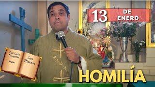 EVANGELIO DE HOY sábado 13 de Enero del 2024 - Padre Arturo Cornejo