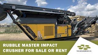 Rubble Master Impact Crusher for Sale or Rent