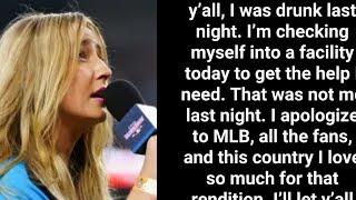 Ingrid Andress: “drunk” during HR Derby National Anthem + going to “rehab” | FULL Apology Statement