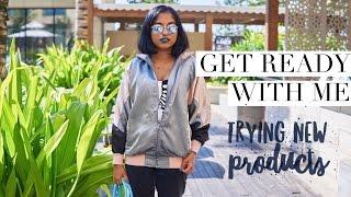 Get Ready With Me | Trying New Products // Magali Vaz