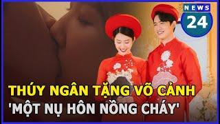 Tình tin đồn phản ứng ra sao khi được Thúy Ngân 'tặng một nụ hôn nồng cháy'? | News24h