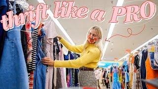 how to ACTUALLY thrift like a pro  the ULTIMATE beginners guide to thrifting 