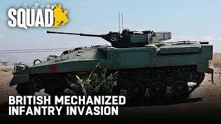 British Mechanized Infantry Invasion
